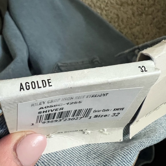 NWT Agolde jeans - Picture 10 of 16